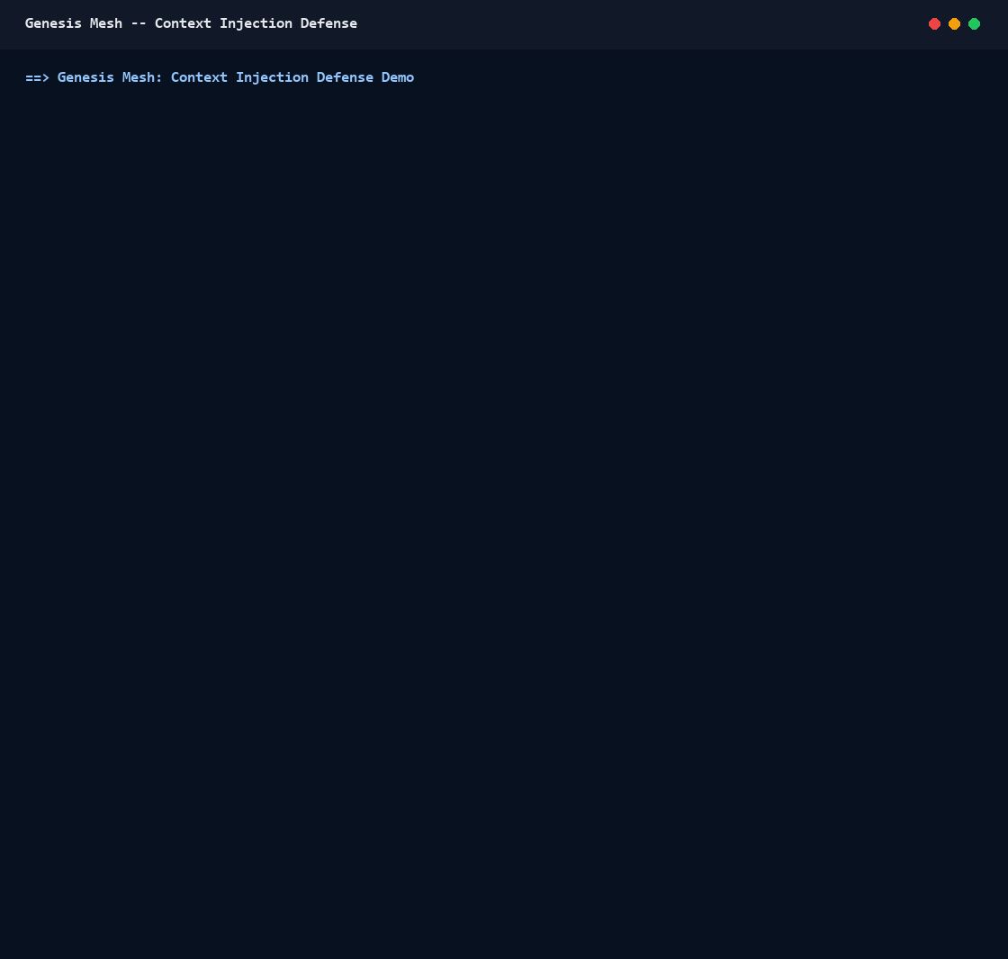Context injection defense demo
